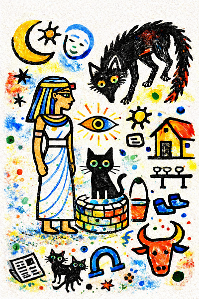 Antigone and the Cat (in the Well)