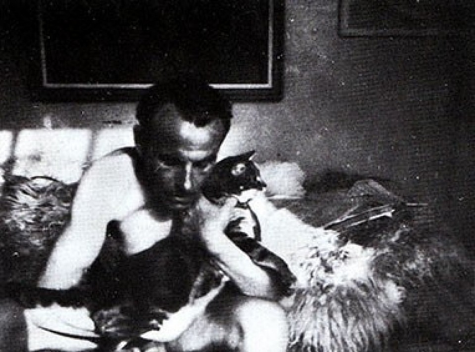 Celine e Bebert (gatto)